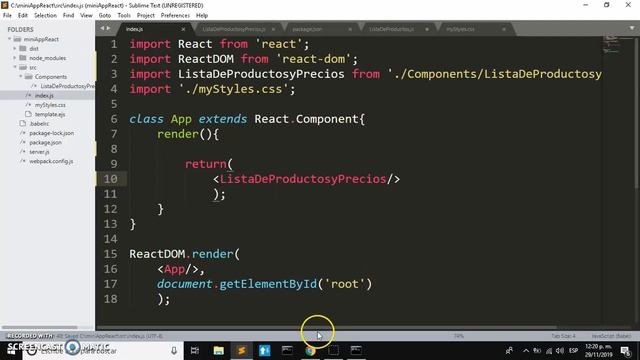 Aprende React : aplicación web con React y Bootstrap (Parte 1/3) смотреть онлайн