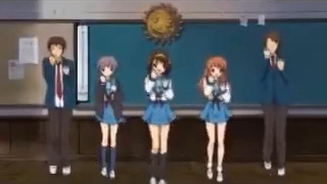 Меланхолия Харухи Судзумии -- Реклама Always -- Всё тип-топ смотреть онлайн