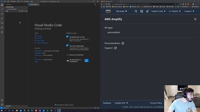 [Beginner] - Upload your static HTML Sites on Amplify смотреть онлайн