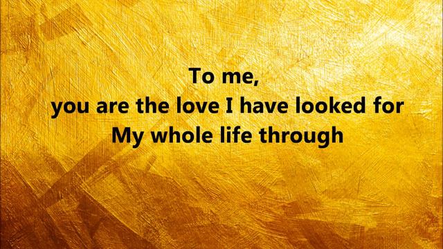 To Me by Kenny Rogers - with lyrics смотреть онлайн