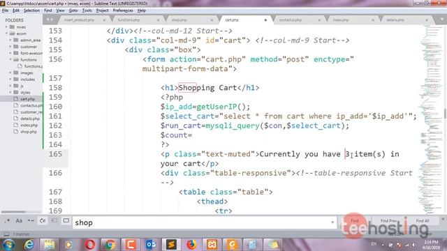 33 Making Cart Page Dynamic Multi Vendor E Commerce Website In PHP MySQLi смотреть онлайн