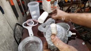 Маслоотделитель картерных газов из водопроводного фильтра