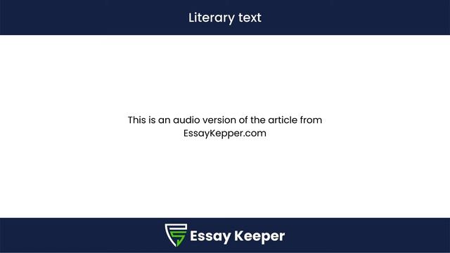 What is LITERARY text? Types and examples смотреть онлайн