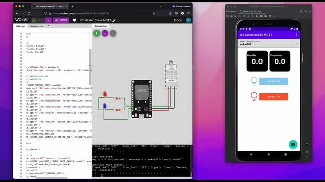 Build an IoT System with ESP32, MQTT & MicroPython (3) смотреть онлайн