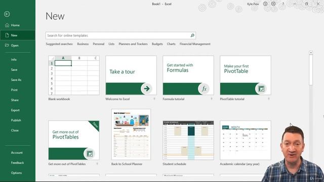 1.2 Microsoft Excel Startup Screen смотреть онлайн