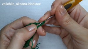 Ленточное кружево крючком.