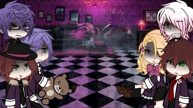 Diabolik Lovers react to demon slayer ||(nezuko)|| reaction|| (+yui but no shu) смотреть онлайн
