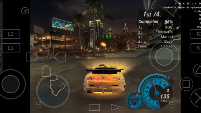NFS Underground 2 - Galaxy S10 Lite (SD855) - AetherSX2 (alpha-1451) смотреть онлайн