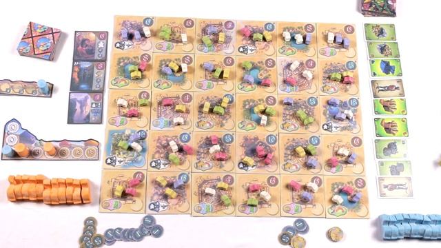 Five Tribes Настольная игра #Обзорправил смотреть онлайн