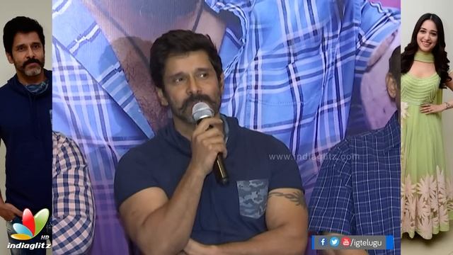 #Vikram Sketch Movie Press Meet || Vikram || Tamannaah || Suresh || смотреть онлайн