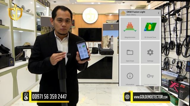 The First OKM detector with Android Phone For easy analyzation | OKM FUSION LIGHT смотреть онлайн