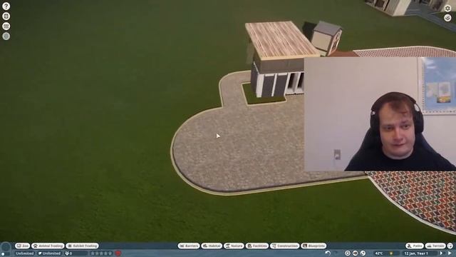 Planet Zoo Episode 1 sandbox mode, build my fantasy zoo смотреть онлайн