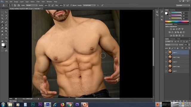 Photoshop Tutorial - Remove Body Hair смотреть онлайн