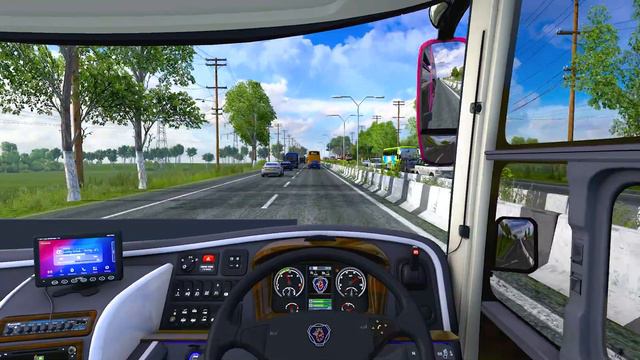 Volvo Bus - Smooth Driving in Euro Truck Simulator | Bus Simulation 2024 смотреть онлайн