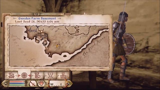 The Elder Scrolls IV Oblivion:Episode 1, Redguard Knight смотреть онлайн