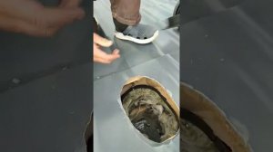 Монтаж кольца гидрозатвора для вентиляции Wirplast Plus на готовую кровлю из металлочерепицы.