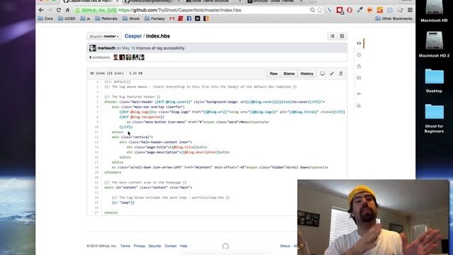 Overview of the Ghost Theme Structure смотреть онлайн