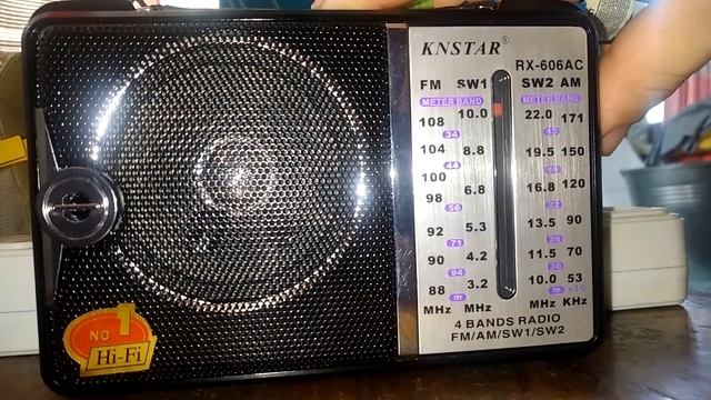 KNSTAR Rx 606 AC (новий ) не працює АМ діапазон... смотреть онлайн
