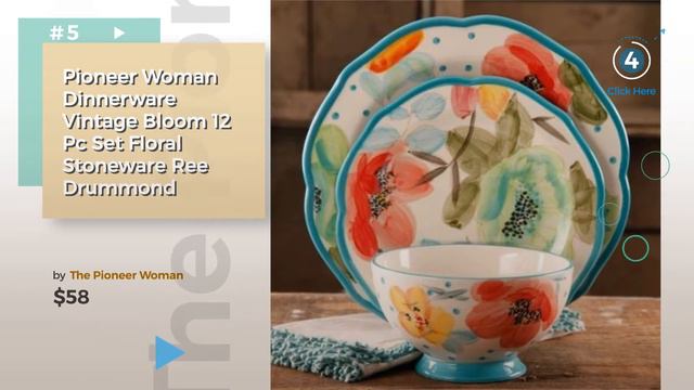 The Pioneer Woman Dinnerware Sets // The Top 10 Best Sellers 2017 смотреть онлайн