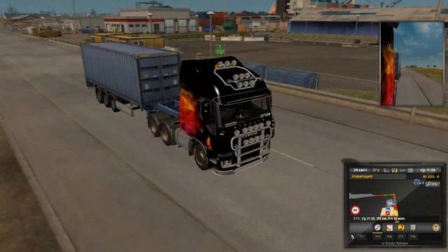 Обзор дополнения Scandinavia! А также мнение об Iveco! Euro truck simulator 2! смотреть онлайн