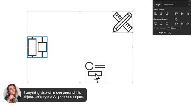 Key Object Alignment | InDesign Tutorial #241/365 смотреть онлайн