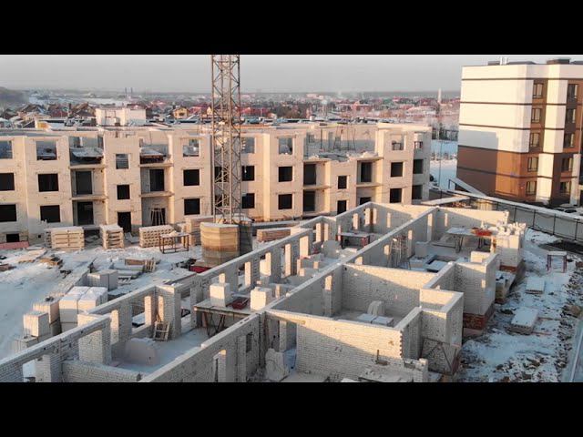 Ход строительства в #ЖКБелаяАллея - Декабрь 2020 смотреть онлайн