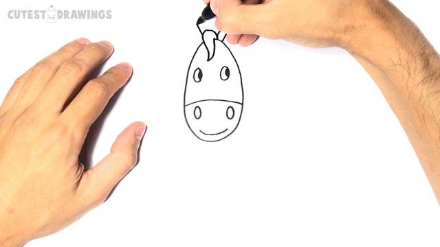 How to draw a Giraffe for kids | Giraffe Easy Draw Tutorial смотреть онлайн