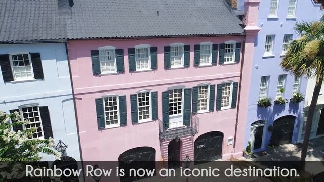 Historic Rainbow Row - Charleston, South Carolina смотреть онлайн