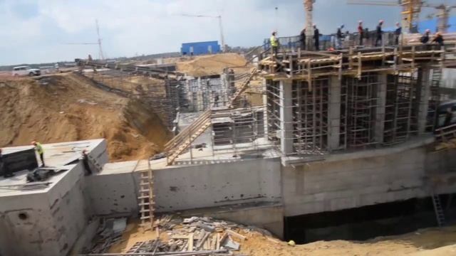 Строительство стартового комплекса для «Ангары» на космодроме Восточный смотреть онлайн