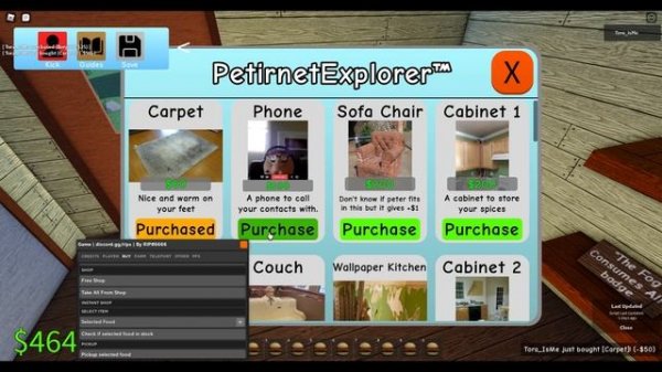 Roblox Raise a Peter Script - Auto Click | Auto Collect | Instant Shop & More