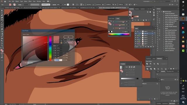 Adobe Illustrator Timelapse - Part 6 смотреть онлайн