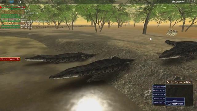 Играю в Roblox, в режиме "Wild Savanna" смотреть онлайн