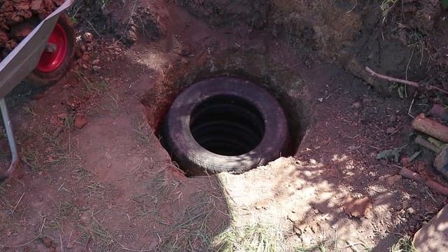 Канализация для раковины на летней кухне. Держатели для клубники. смотреть онлайн