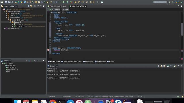 OO ABAP урок 01 - Constructor смотреть онлайн