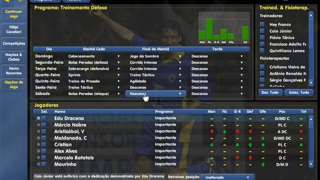 Championship Manager 03/04 - Treinamento Defesa
