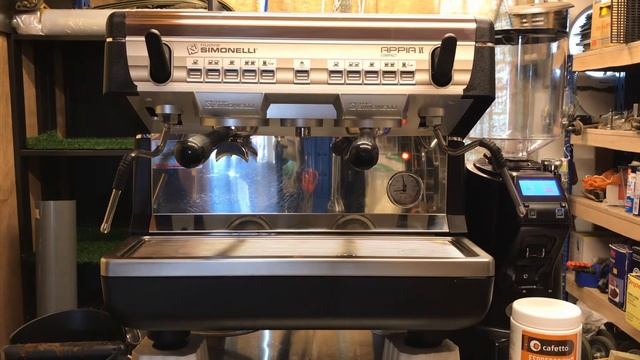 Nuova Simonelli Appia II Compact Auto Backflush 自动清洗冲煮头 смотреть онлайн