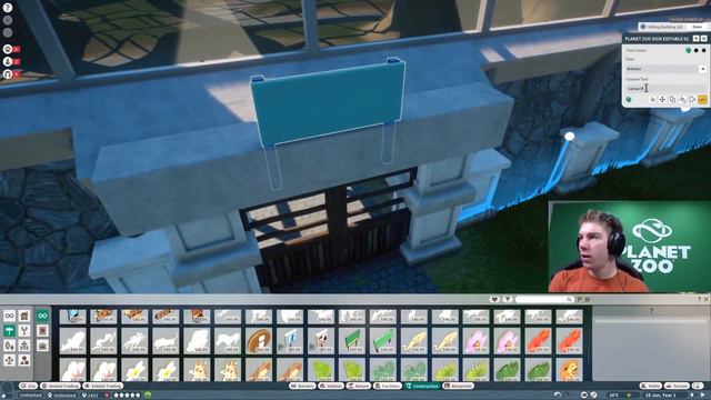 Lemur Dome Speedbuild - Planet Zoo Gamescom 2019 #01