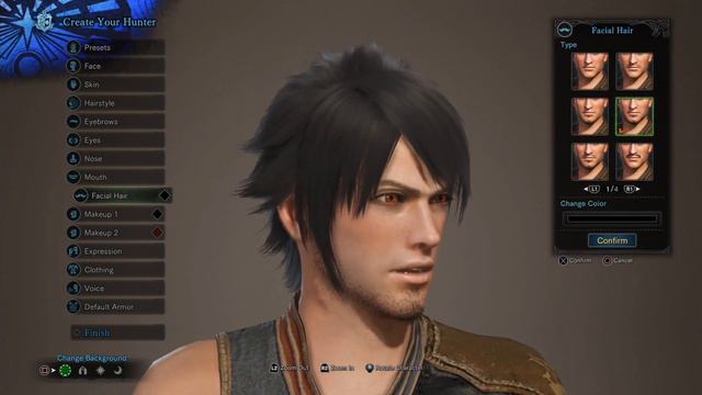 Monster Hunter World - Character Creation (Male) #8
