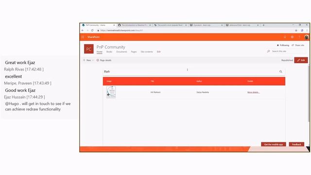 Community demo - Using Material UI Components in SharePoint Framework solutions смотреть онлайн