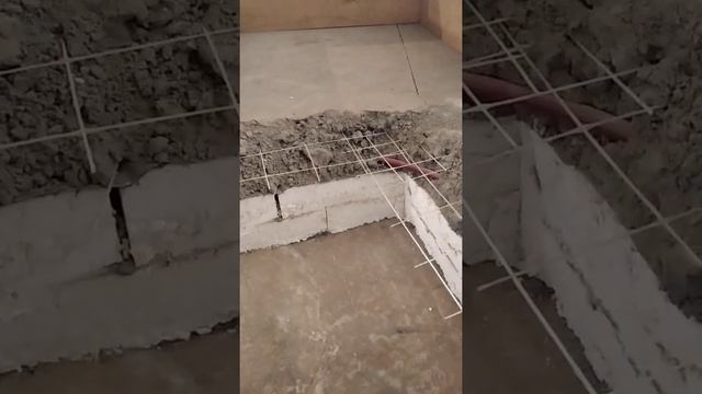 Бетонная лестница. Устройство полов. смотреть онлайн