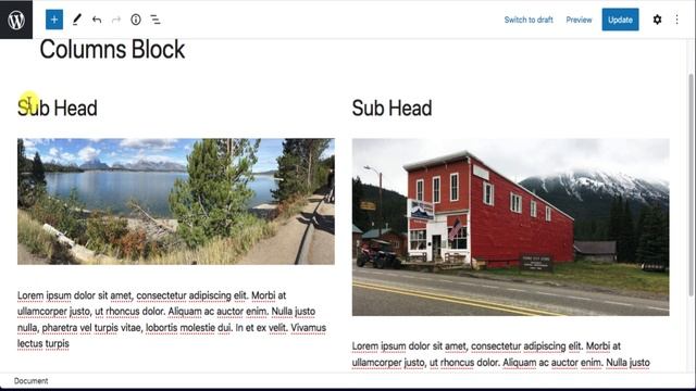 How To Use The Columns Block When Designing A WordPress Web Page смотреть онлайн