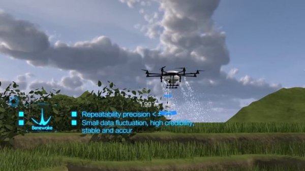 LiDAR-TF02 UAV Drone Demo | LiDAR of Benewake