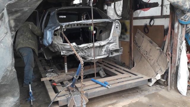 Шевроле Авео:Вытяжки закончены,ждём запчасти! смотреть онлайн