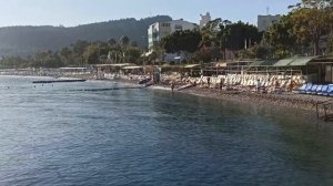 Пляж и Пирс отеля Fame Residence 5*  Kemer Turkey
