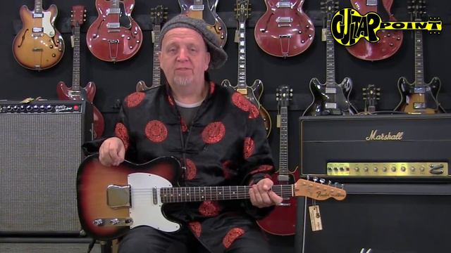 1974 Fender Telecaster 3t-Sunburst / GuitarPoint Maintal / Vintage Guitars смотреть онлайн