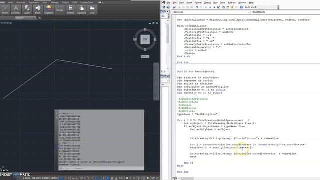 32. VBA AutoCAD - Como acotar polilineas automáticamente смотреть онлайн