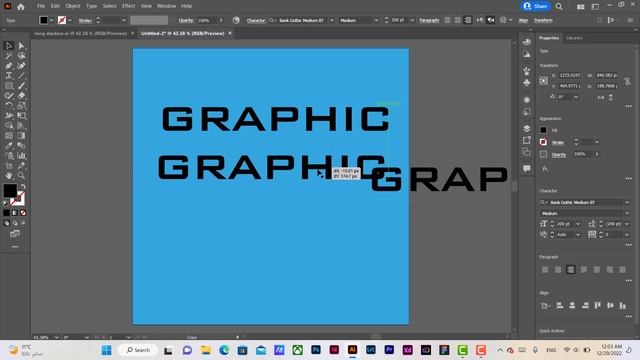 How to make long shadow in adobe illustrator смотреть онлайн