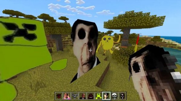 Gmod Nextbots v7 Addon in Minecraft PE