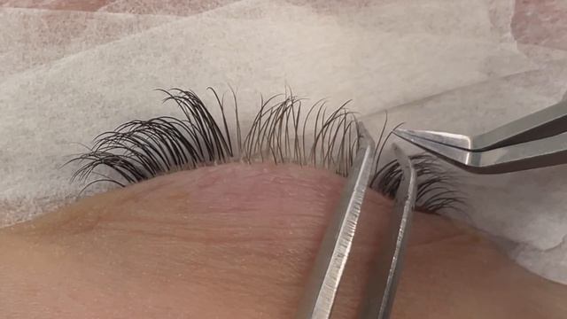 НАРАЩИВАНИЕ РЕСНИЦ КЛАССИКА (один объем) полный процесс от начала до конца смотреть онлайн