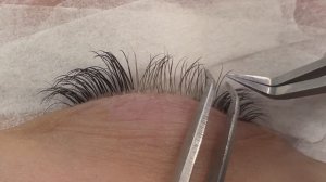 НАРАЩИВАНИЕ РЕСНИЦ КЛАССИКА (один объем) полный процесс от начала до конца